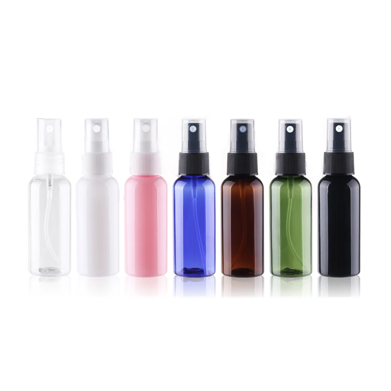 

100pcs 50ml Perfume Spray bottle travel Hotel skincare Water bottle empty Container for cosmetics 1.7OZ perfume atomizer