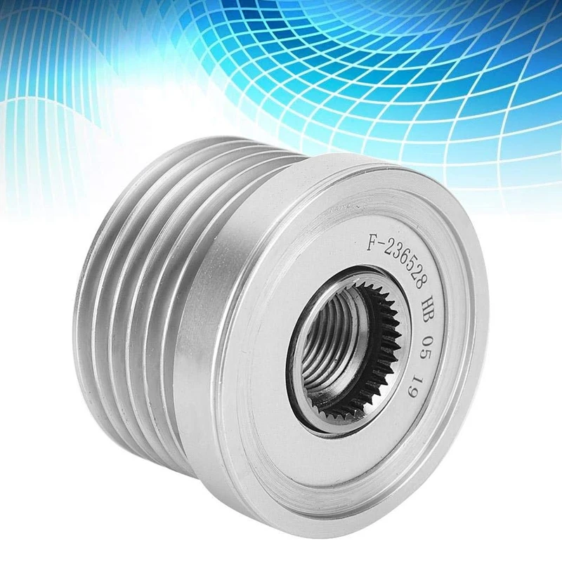 Belts Pulleys Overrunning Alternator Freewheel Clutch Pulley F-236528 12314466273 for 325I 2006 Auto Parts | Автомобили и