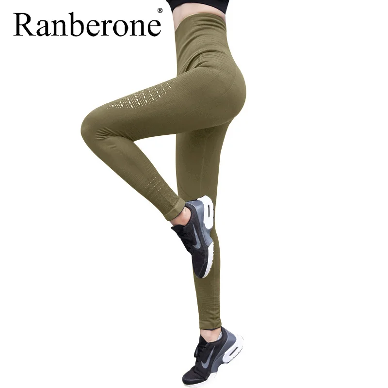 Sexy Sport Leggings Women Gym High Waist Push Up Yoga Pants Jacquard Fitness Legging Running Trousers Woman Tight Sport Pants