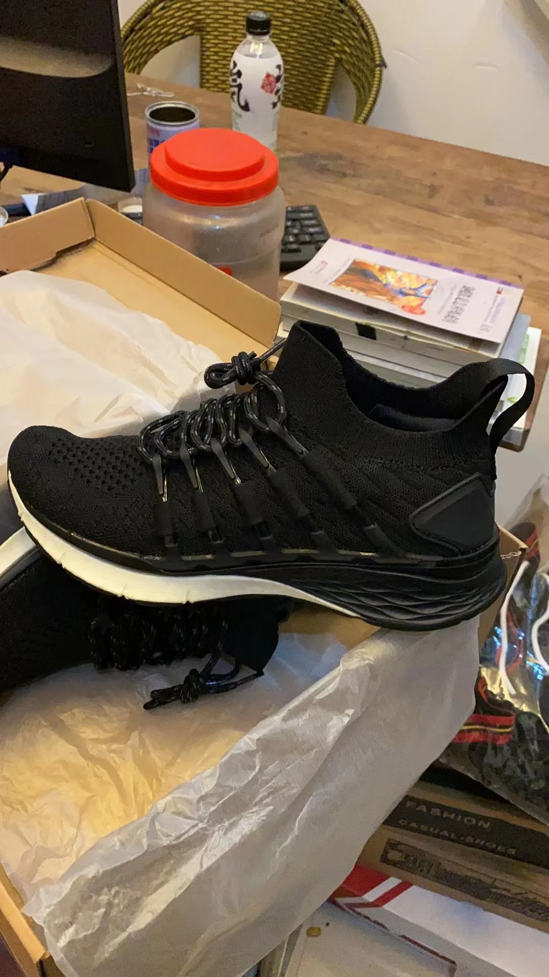 XiaoMi Mijia running sneaker 3 Men Sport Sneakers Comfortable Breathable Light Shoes sneaker 3th Outdoor Sports Goodyear Rubber