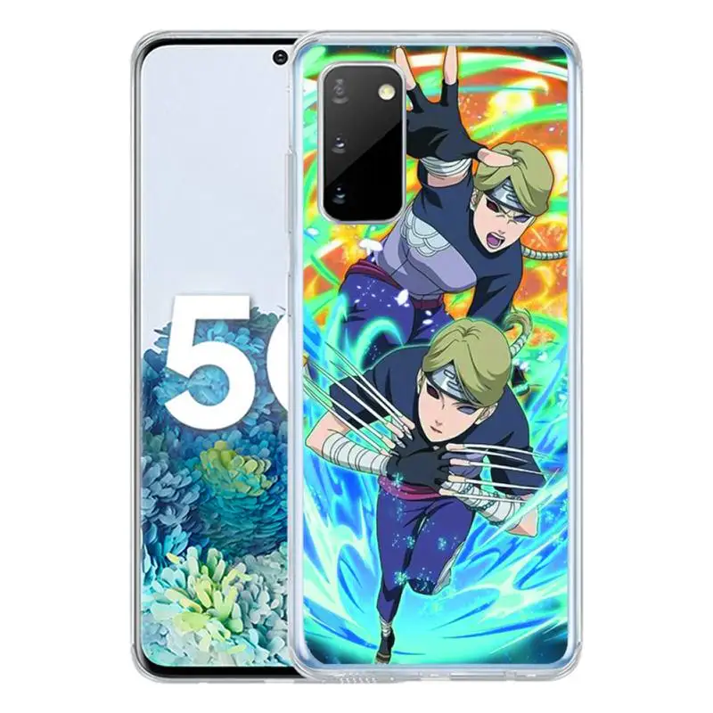 

Naruto Ninja Skill Phone Case For Samsung S10 S10lite 2019 S9 S9plus S8 S7 Transparent Cases