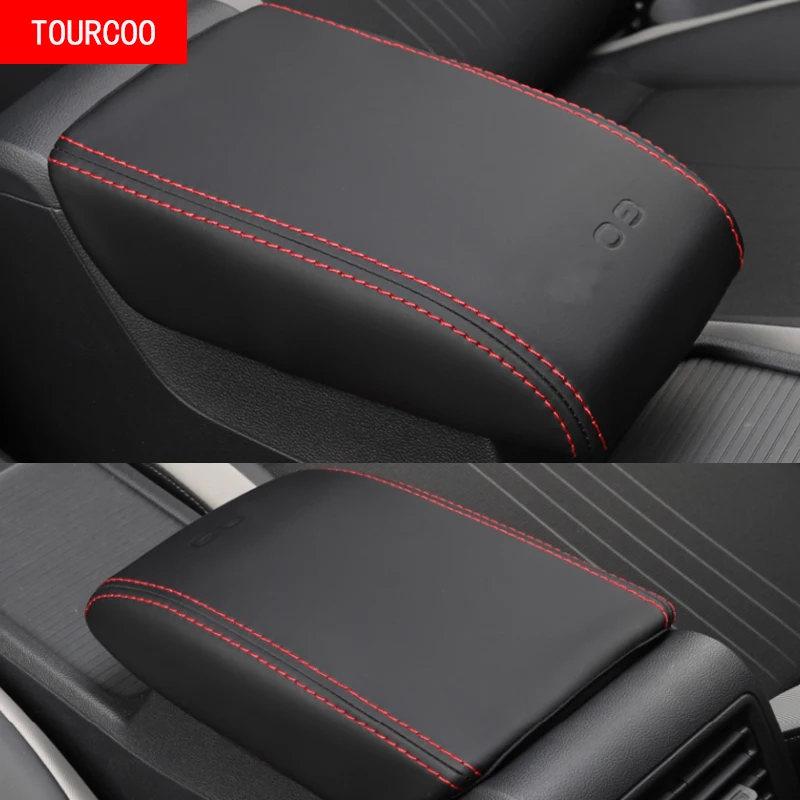 

Для Volkswagen VW Golf 8 MK8 2020 2021 чехол для центрального подлокотника автомобиля коробка для хранения протектор подушки аксессуары для модификации