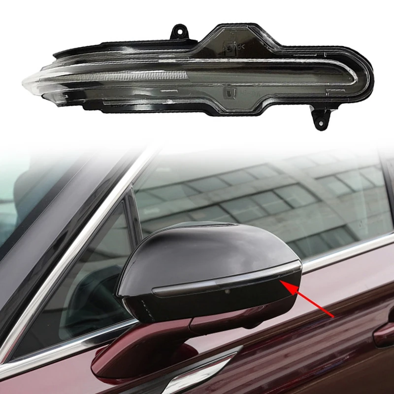 

Car Rear View Mirror Turn Signal Side Wing Mirror Signal Light Indicator for Lincoln Adventurer 2020-2021