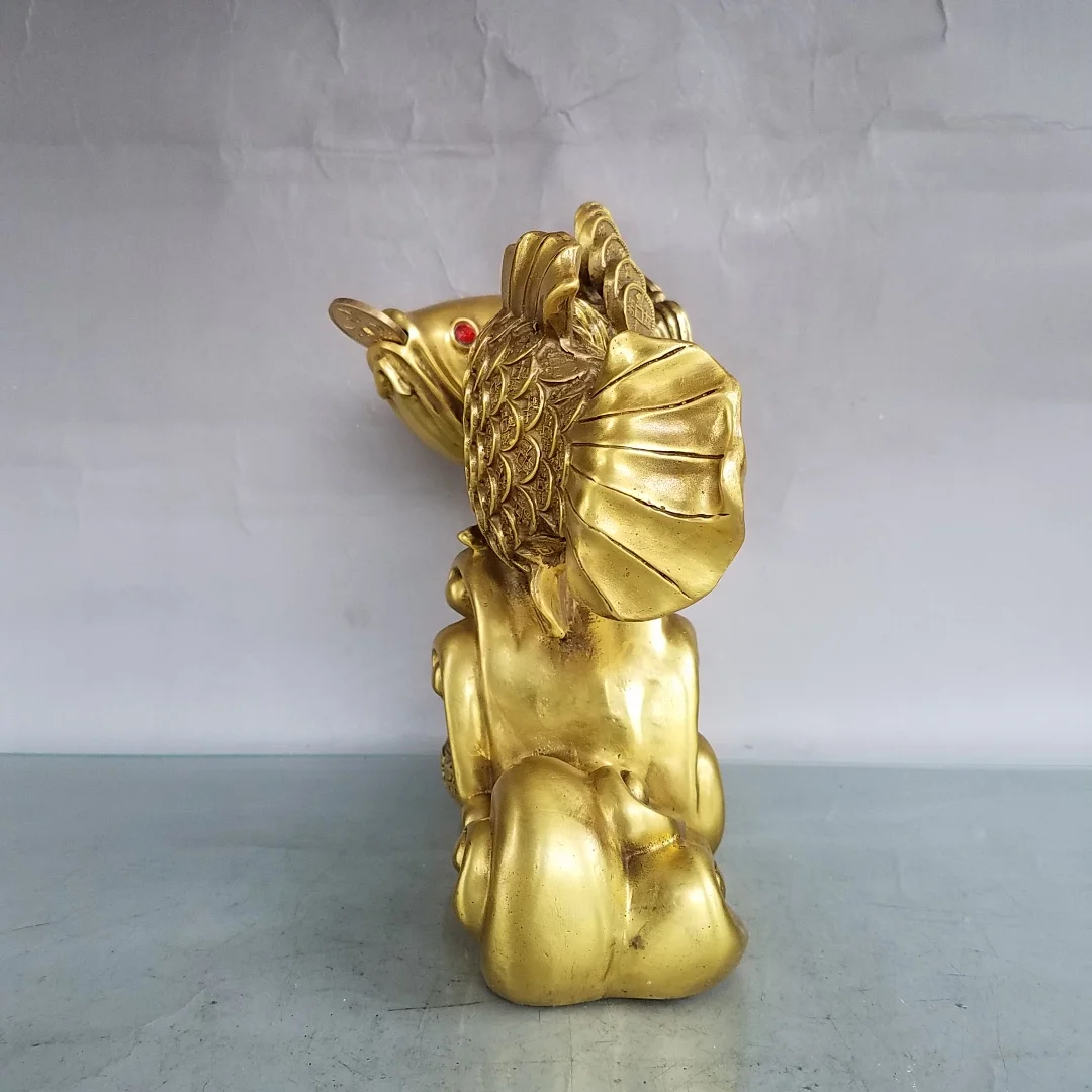 Бронзовые монеты Seikos в виде карпа 10 дюймов | Дом и сад