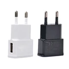 2 штуки 5В 2A ЕС переходник USB настенное зарядное устройство для Samsung iPhone Xiaomi Мобильный телефон зарядное устройство универсальное дорожное AC Сетевое зарядное устройство