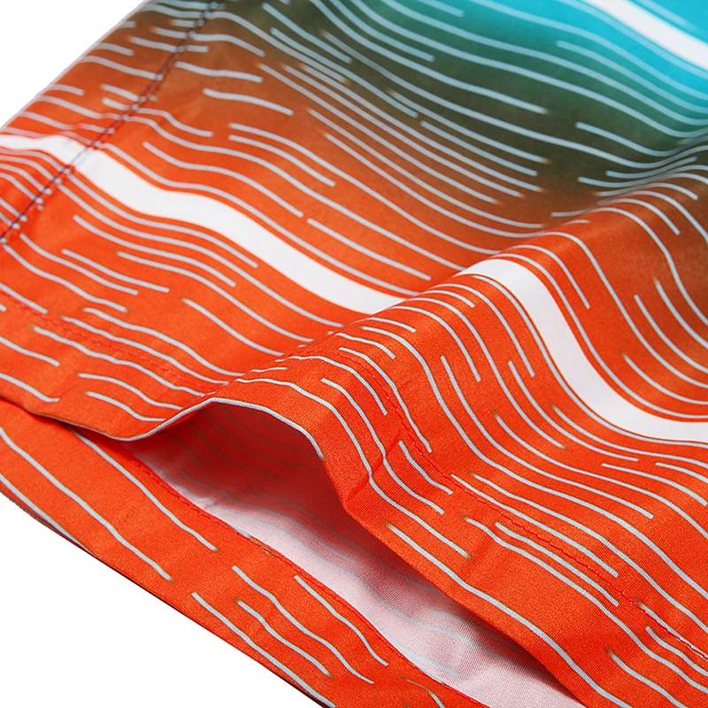 Мужские пляжные шорты полосатые для плавания пляжная одежда брюки мужчин лета 2020