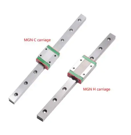 9 мм линейная направляющая MGN9 L = 100 200 300 350 400 450 500 550 600 700 + MGN9C или MGN9H длинная