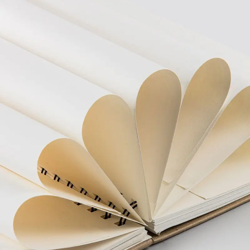 Профессиональный блокнот для рисования спиральными катушками 8K/16K двухсторонний