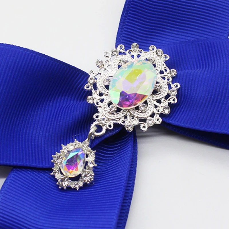 Брошь из хрустального стекла 5 шт. пуговицы сплава с бриллиантами аксессуары