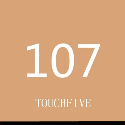TOUCHFIVE 168 цветов одиночные художественные маркеры Кисть ручка эскиз на спиртовой основе маркеры двойная головка манга ручки для рисования товары для рукоделия - Цвет: 107-sand