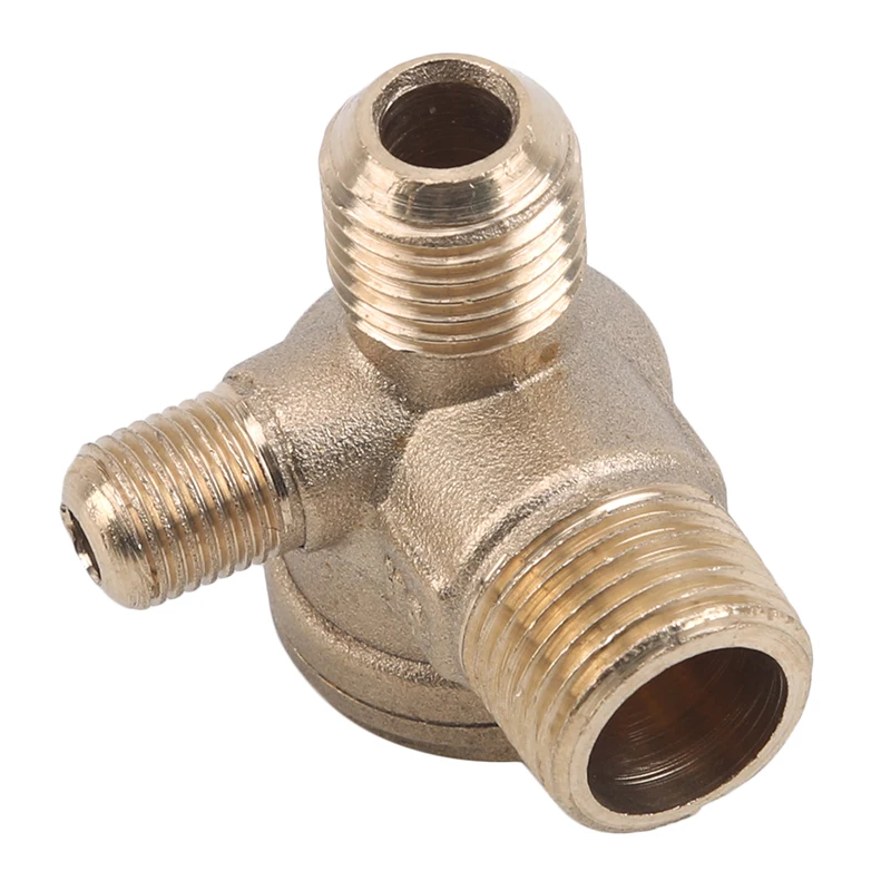 Латунный воздушный компрессор клапан обратный центральный пневматический