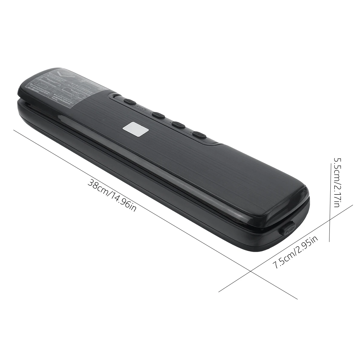 

135W Automatic Vacuum Sealer Packer Air Sealing Food Preservation Saver Sealer for Kitchen with 15 Free Bags EU/US/AU/UK Plug