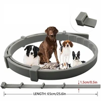 dog collars repel parasites fleas retractable rubber collars safe healthy anti allergic and anti mosquito pet supplies