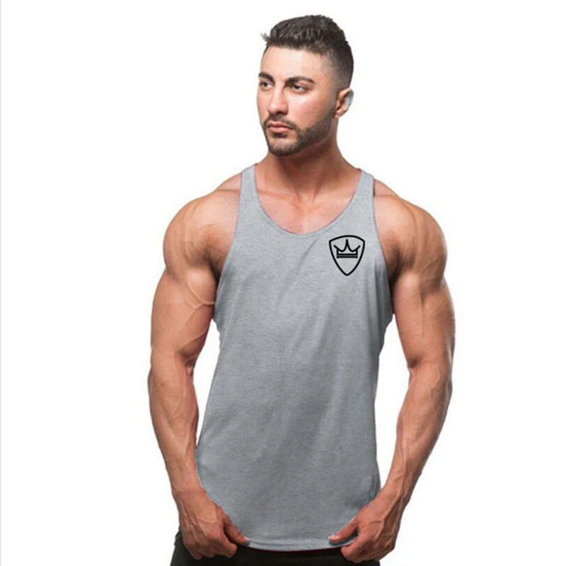 Новое поступление Стрингер Толстовка для бодибилдинга на бретелях с