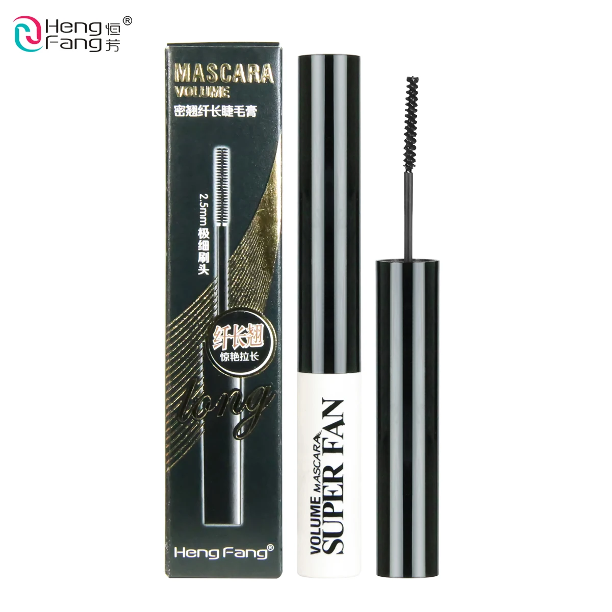 Тушь для ресниц Hengfang завивки и удлинения быстросохнущая тонкая