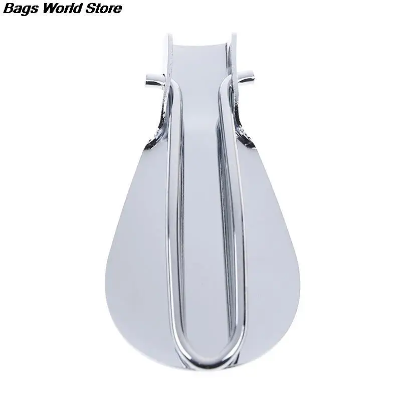 Модный портативный рожок для обуви металлический складной прочный из