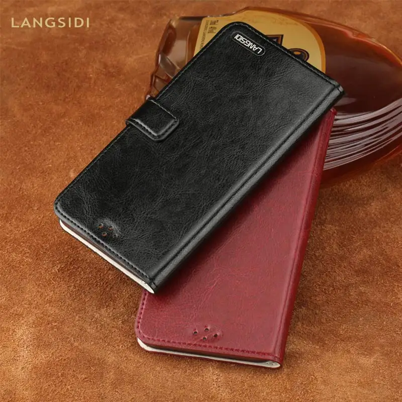 

Retro oil wax Card phone case All inclusive Fall prevention For iPhone X XS XSmax XR 6 7 8 8plus Multi-function protective cover