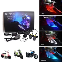 car motorcycle angel wing led lamp motorcycle modification parts motor tail lights auto decorative light motorcycle accessies
