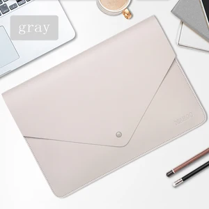 laptop sleeve case for macbook tablet 11 13 3 14 15 6 inch lenovo hp waterproof pu notebook carrying cover bag for men women free global shipping