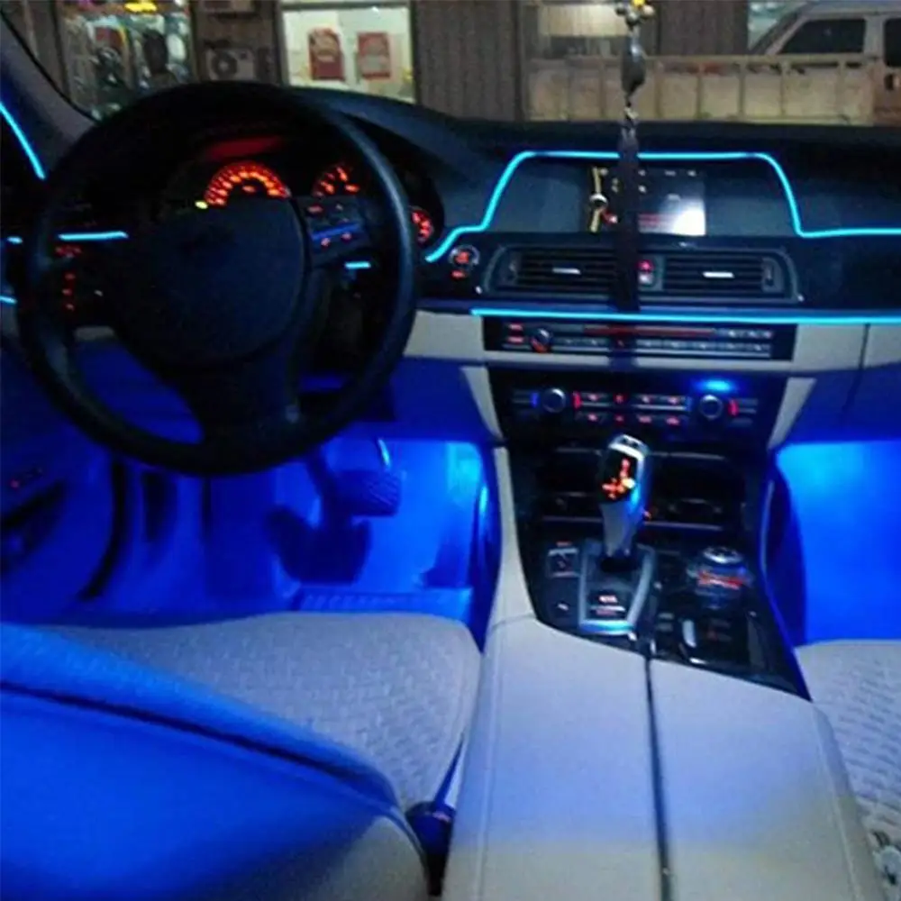 5 м автомобиля светодиодный внутренний гибкий украшения с неоновым светом