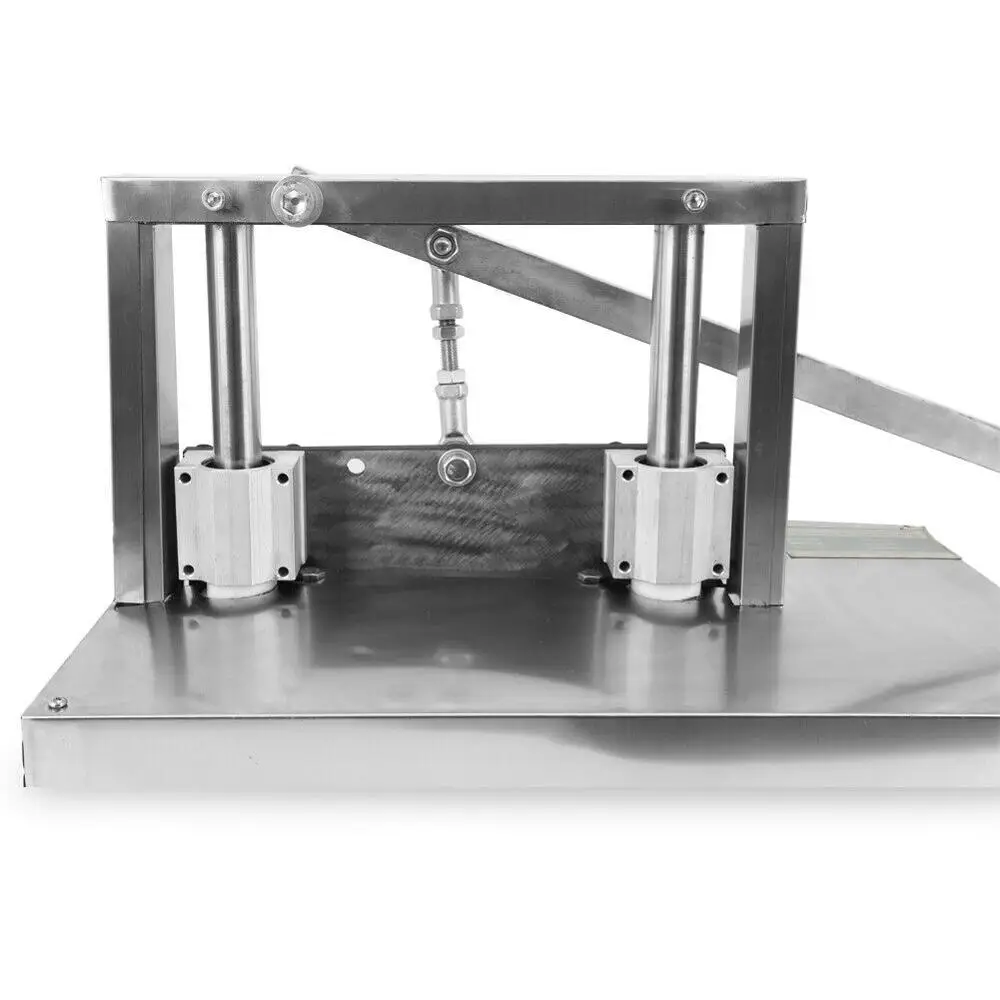 M&aacute;quina comercial para cortar huesos, cortadora de carne congelada, Trotter Manual para picar carne, varillas-5