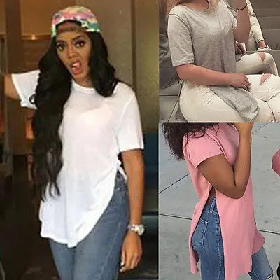 Летняя Свободная Повседневная футболка в стиле Харадзюку Женские топы с