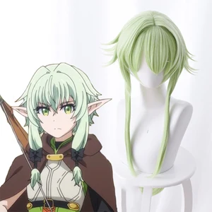 Anime Goblin Slayer Cosplay Wig Yousei Yunde Cosplay Wigs Heat Resistant Synthetic Halloween Party Women High Elf Archer Wigs