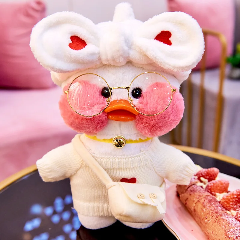 

Игрушка «сделай сам» 30 см DUDUDUCK с гиалуроновой кислотой, Желтая утка, кукла Lalafanfan, утки, плюшевые мягкие игрушки, утки, кукла, подарок на день р...