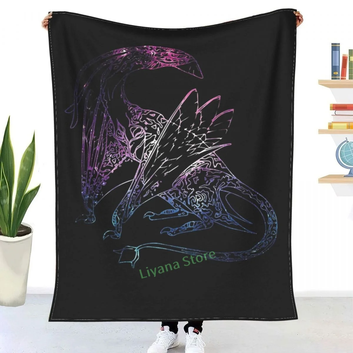 

Ikran Toruk Makto Jake Avatar Fly In Pandoro Throw Blanket 3D printed sofa bedroom decorative blanket children adult Christmas