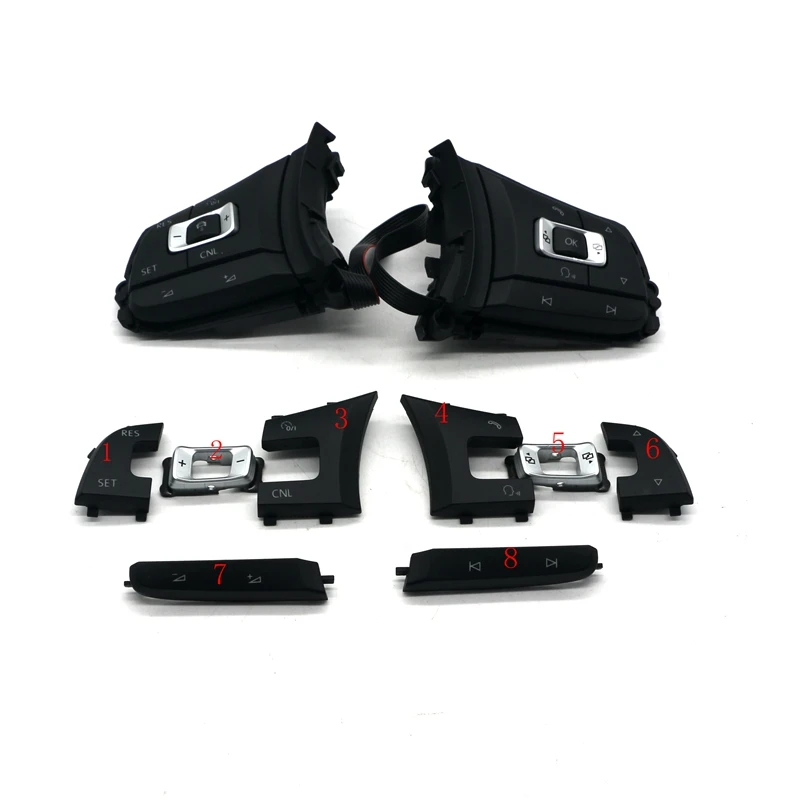 Многофункциональная кнопка на руль для golf 7 Mk7 GTS управление громкостью вверх и