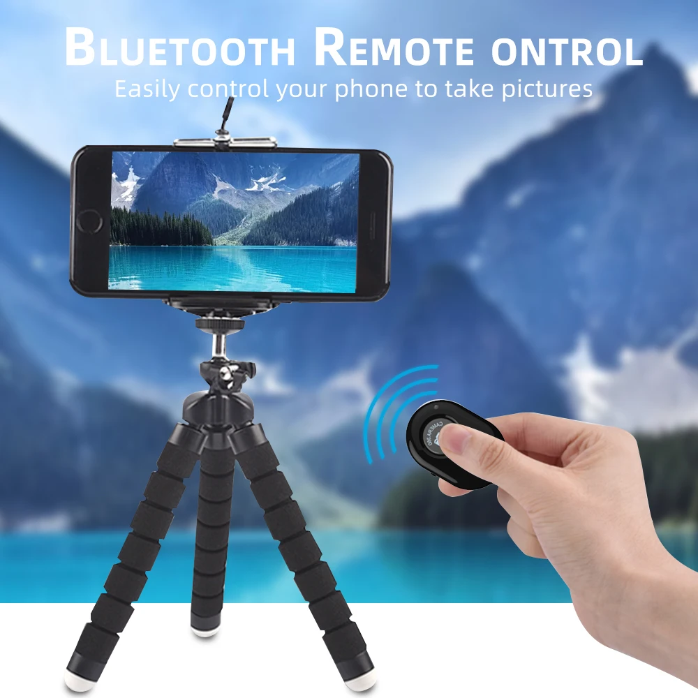 Мини штатив Осьминог для GoPro держатель смартфона камеры телефона уличная Гибкая