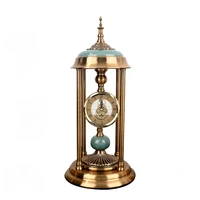 hardware pendulum clock creative abstract jewelry home model living room decoration ornaments european style metal table clock