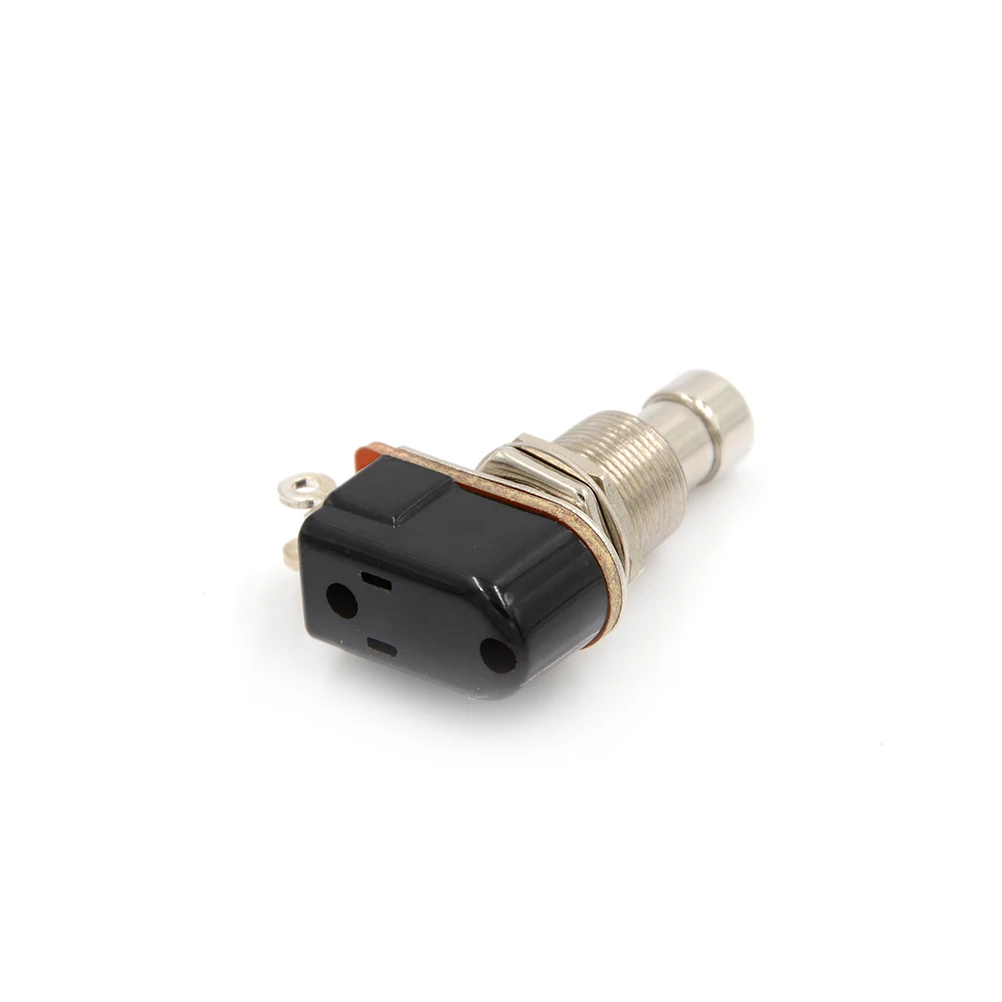 1pc spst momentary weichen touch push button stomp fuß pedal elektrische gitarre schalter hohe qualität free global shipping