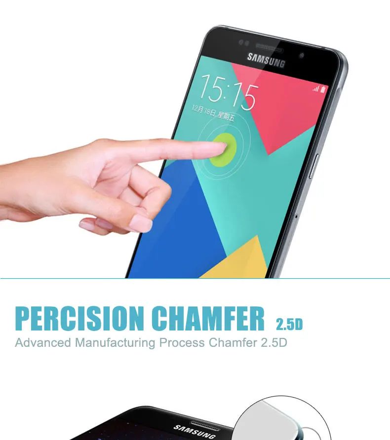 9D Full Cover Tempered Glass For Samsung Galaxy A3 A5 A7 J3 J5 J7 J530 J730 S7 Screen Protector Protective Glass Film