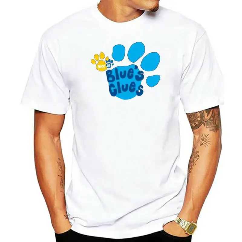 Футболка с голубыми подсказками из мультфильма Ник младший |