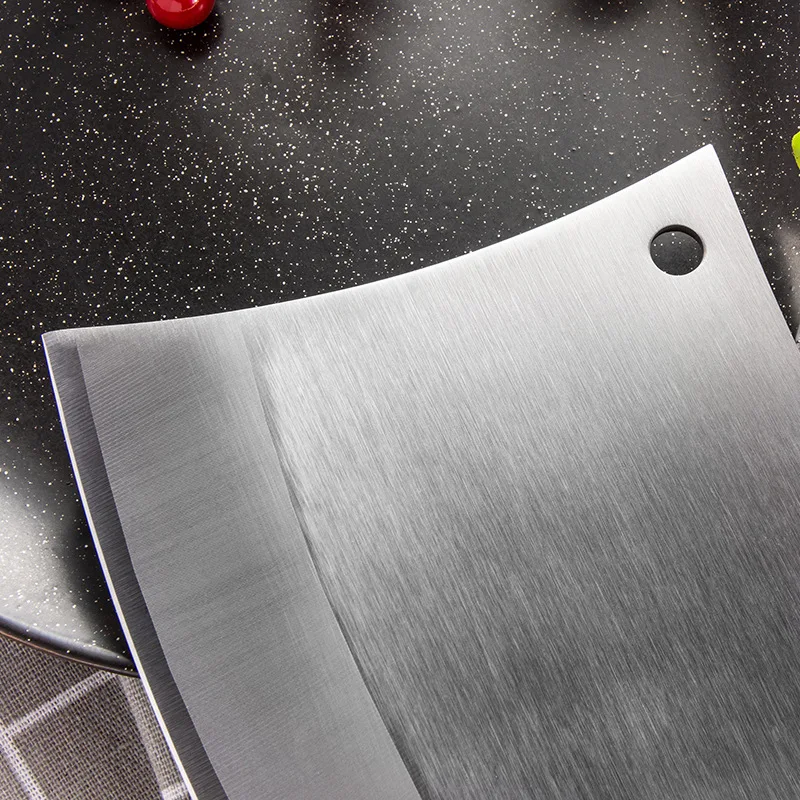 Нож-топор с деревянной ручкой для убоя | Дом и сад