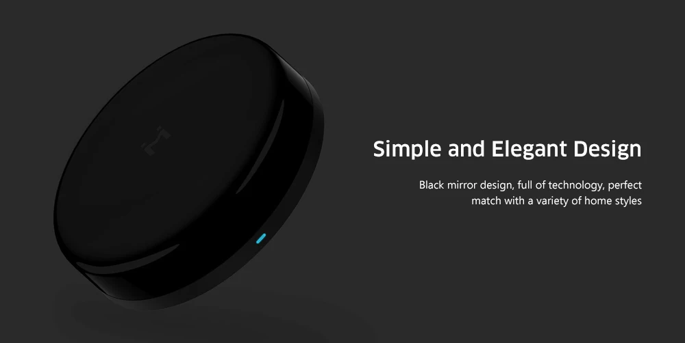 Xiaomi универсальный пульт дистанционного управления Bluetooth 4,2 шлюз умный дом пульт дистанционного управления Поддержка голосового управления работа с приложением Mijia