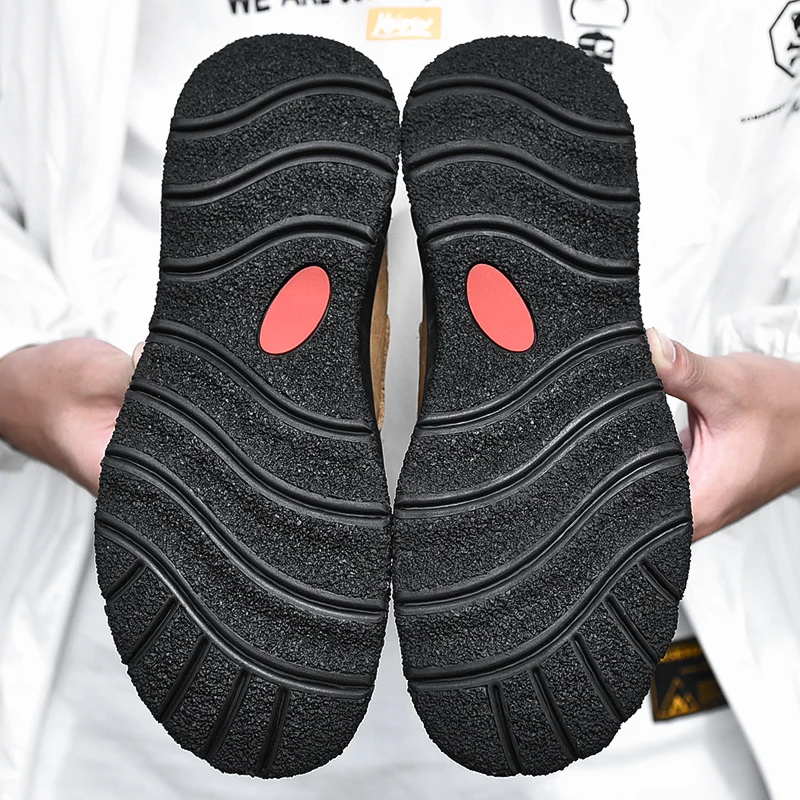 Мужская обувь из натуральной кожи для пеших прогулок уличная дышащая