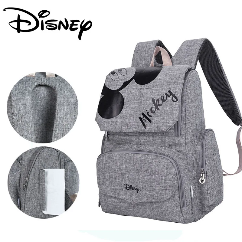 

Disney Fashion Maternal Baby Diaper Bag For Mummy Mickey Minnie Diaper Backpack Stroller Bag Mickey Handbags Maternity Backpack