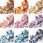 100 шт., винтажные Восьмиугольные восковые бусины для самостоятельного изготовления конвертов, свадебных открыток