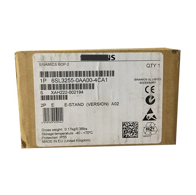 Новый оригинальный 6SL3255 0AA00 4CA1 G120 Панель управления инвертором 6SL32550AA004CA1 spot|Пульты
