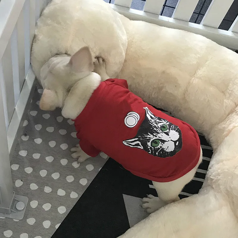 

Dog Clothes Dogs Jacket Pet Sweatshirt french bulldog Costume Small Dogs Pets Clothes Coat Sweatshirts clothes for small dogs