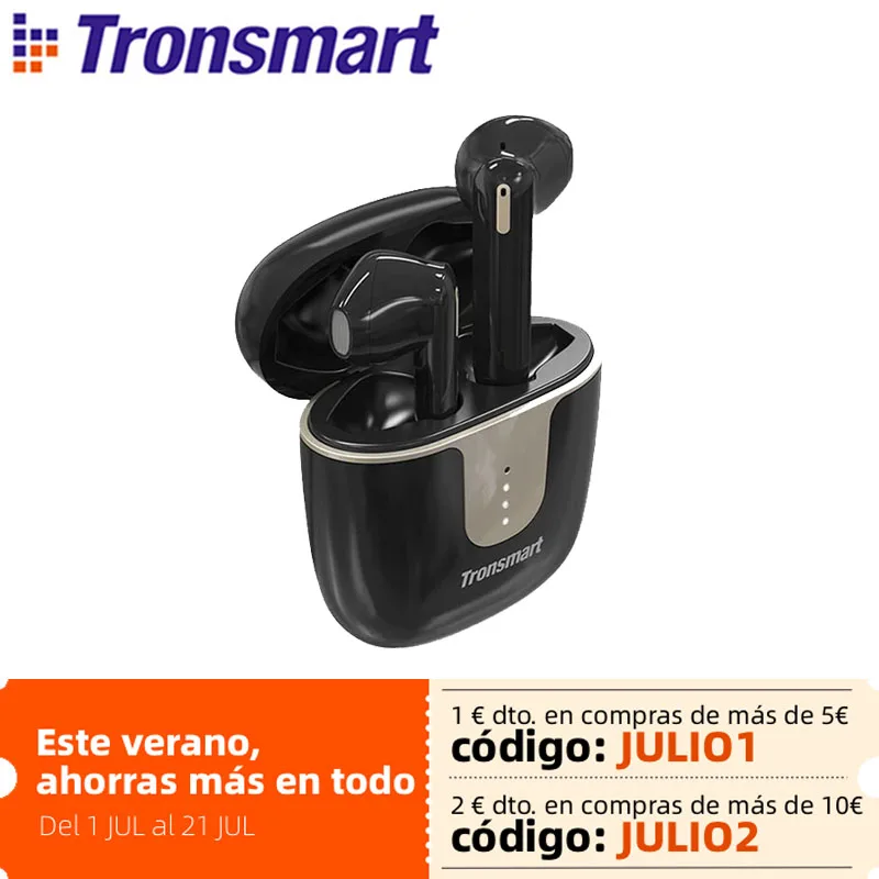 Tronsmart Onyx Ace TWS беспроводные наушники QualcommBluetooth с 4 микрофонами шумоподавление 24 ч