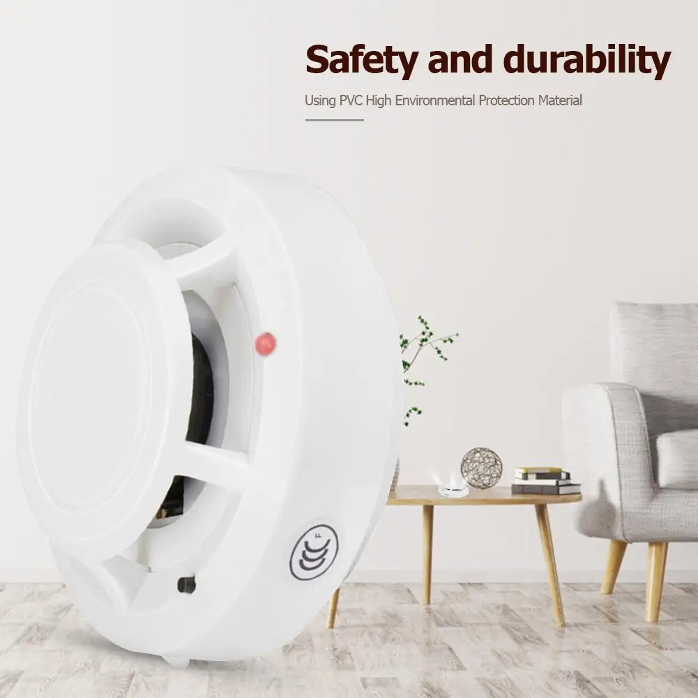 

GD-SA1201W protezione antincendio Smoke Fire Sensitive Detector Allarme Home Security Sensor Alarm sicurezza domestica Detector