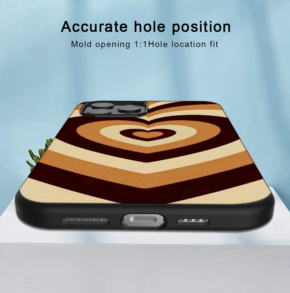 

Latte Love Coffee Heart Phone Case For iPhone 11 12 Pro Max mini XR X XS Max 7 8 6S Plus SE 2020 Phone Cases TPU Cover Fundas