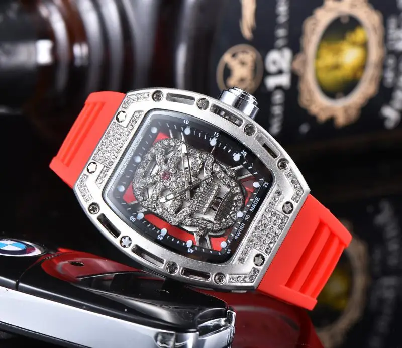 

Quartz full-function Guitou men's tape fashion watch