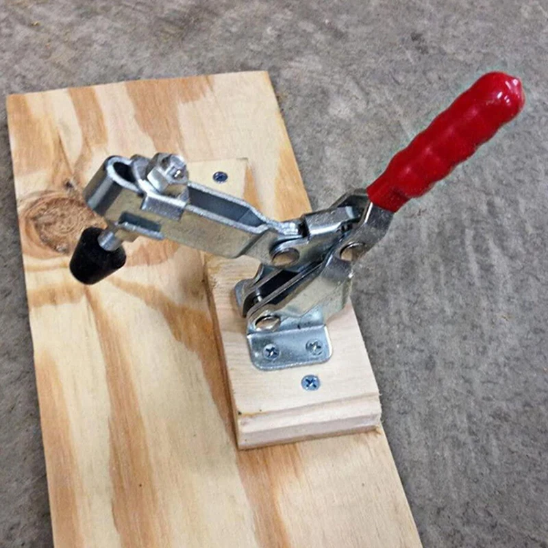 

100x 2020 Series Aluminum Profile Connector Set for 6mm Slot Aluminum Profile & 2Pcs GH-12130 Quick Release Toggle Clamp