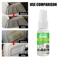 hot sale leather cleaner car wax interior cleaner coat 30ml glossy plastic dashboard leather seat cleaner