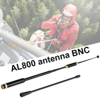 al800 walkie talkie telescopic antenna high gain uhf vhf dual band maschio per baofeng cb radio walkie talkie accessories