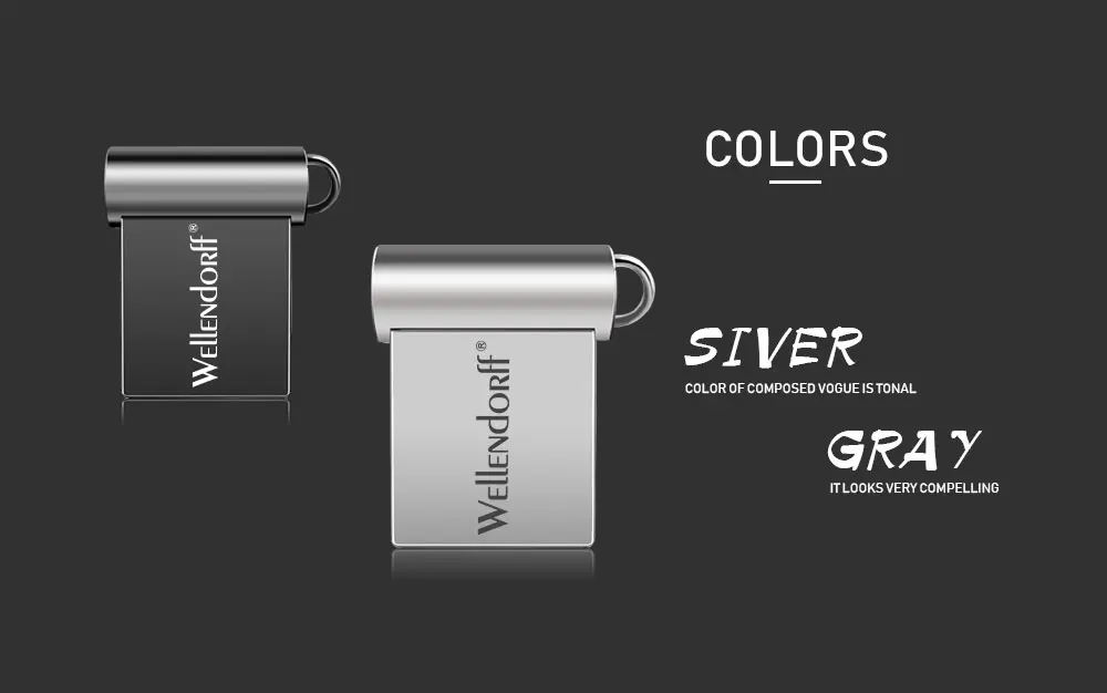 Супер мини Usb флеш-накопитель, металлическая usb флешка, 128 ГБ, 64 ГБ, флешка, флеш-диск Usb 2,0, 32 ГБ, 16 ГБ, 8 ГБ, водонепроницаемая флешка